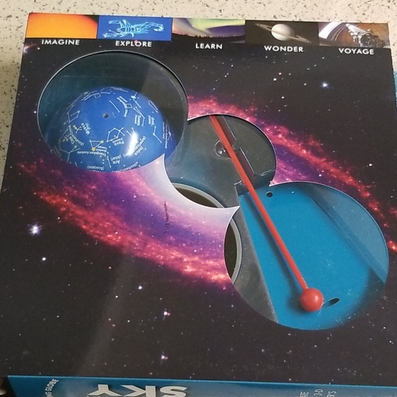 Spinning Globe night sky - Picture 4 of 8